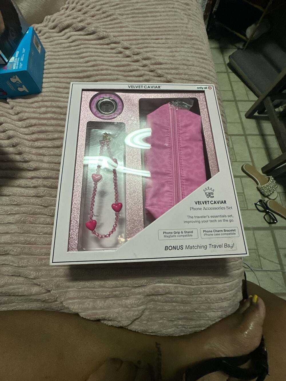 Velvet Caviar Phone Accessories Set